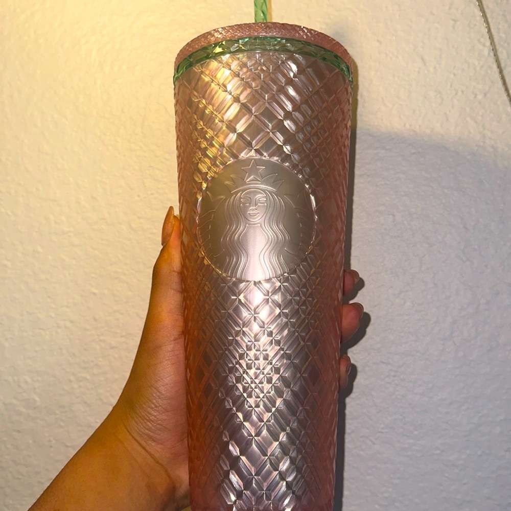 Pink Starbucks Tumblr 24oz